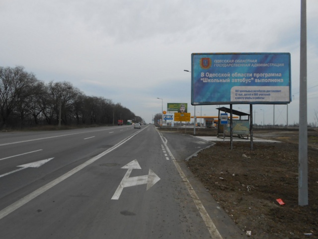Щит 6x3,  Одесса - Николаев 21 км + 050 м