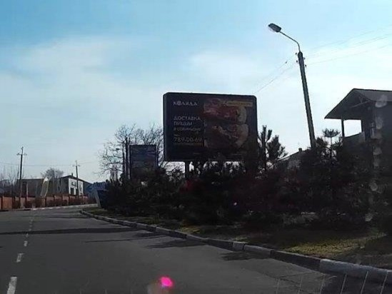 Беклайт 4x3,  совиньон-заезд к КПП 1 3А